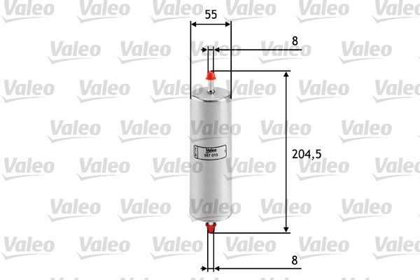 Great value for money - VALEO Fuel filter 587015