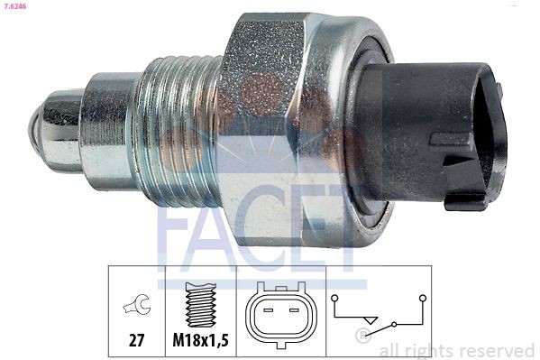 EPS 1.880.392 FACET 7.8392 Engine thermostat 9091603080