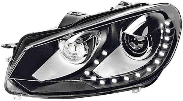HELLA Headlight assembly LED and Xenon Golf Mk6 new 1ZS 009 902-641