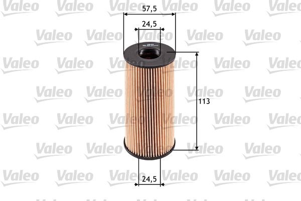 VALEO Engine oil filter 586529 buy online