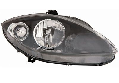 VAN WEZEL 4941964V Headlight Right, H7, H1, Crystal clear, for right-hand traffic, without motor for headlamp levelling, PX26d