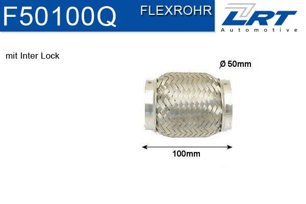 Original F50100Q LRT Flex pipe experience and price