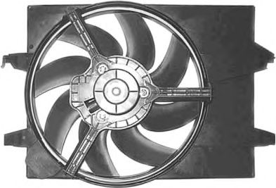 VAN WEZEL 1810746 Fan, radiator 1475299