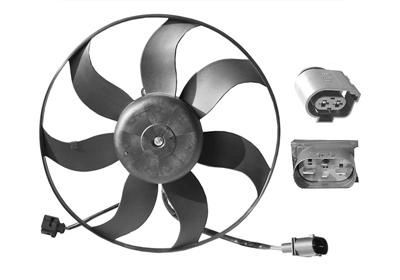 Original VAN WEZEL Cooling fan assembly 5894745 for AUDI A3