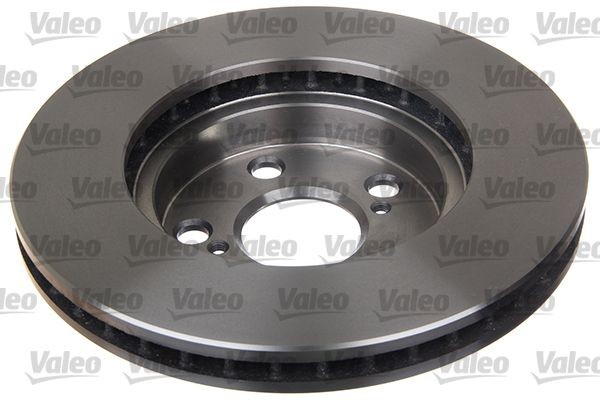 VALEO 197169 Brake rotor Front Axle, 255x25mm, 5, Vented