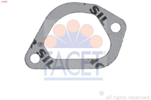 FACET 7.9507 Thermostat gasket FIAT PUNTO 2005 in original quality
