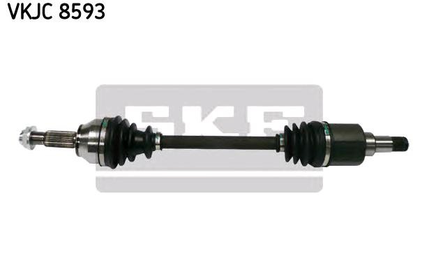 will be replaced by VK SKF 616, 61mm Length: 616, 61mm, External Toothing wheel side: 25 Driveshaft VKJC 8593 buy