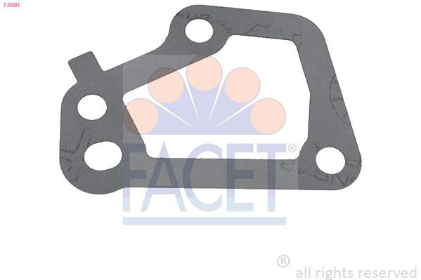 EPS 1.890.501 FACET Made in Italy - OE Equivalent Gasket, thermostat 7.9501 buy