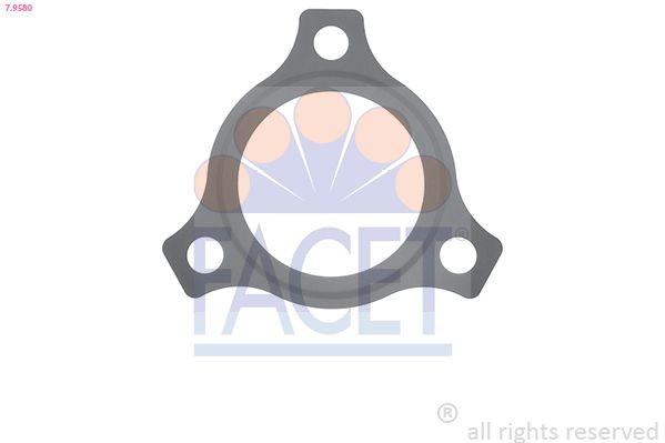 FACET 7.9580 Gasket, thermostat Made in Italy - OE Equivalent