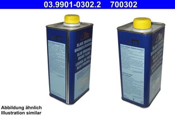 Clutch fluid ATE DOT 3 1l - 03.9901-0302.2