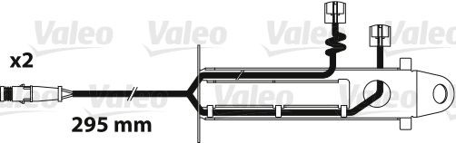 VALEO 882338 Verschleißanzeige, Bremsbelag für MAN M 2000 L LKW in Original Qualität