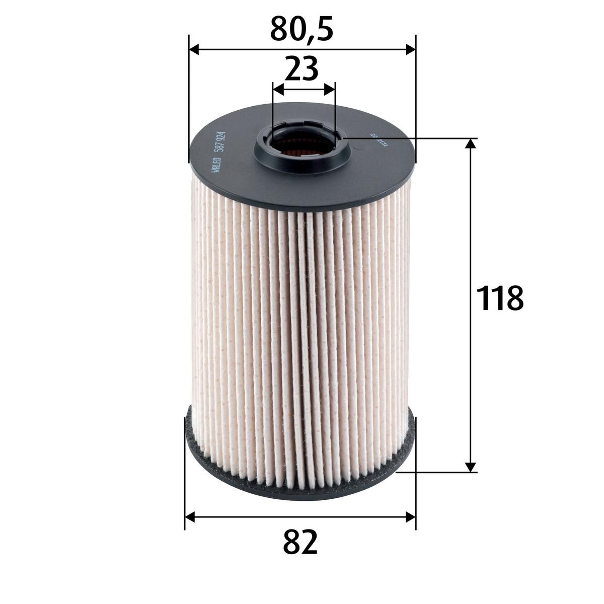 587924 Inline fuel filter VALEO 587924 review and test