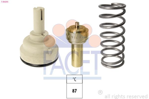 EPS 1.880.620S FACET 7.8620S Gasket, thermostat 03C 121 110F