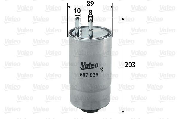 VALEO 587536 Fuel filter 0077363657