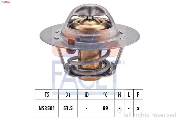 EPS 1.880.416S FACET 7.8416S Engine thermostat M474877