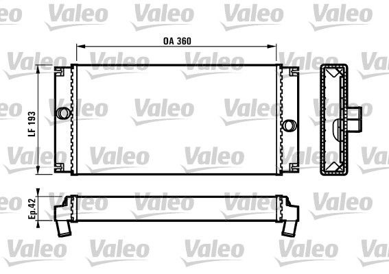 VALEO 812035 Wärmetauscher, Innenraumheizung für RENAULT TRUCKS Major LKW in Original Qualität