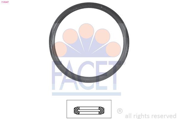 FACET 7.9547 Gasket, thermostat CITROËN experience and price