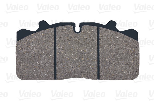 VALEO 882223 Brake pad set OPTIPACK, incl. wear warning contact, with integrated wear warning contact, with bolts/screws