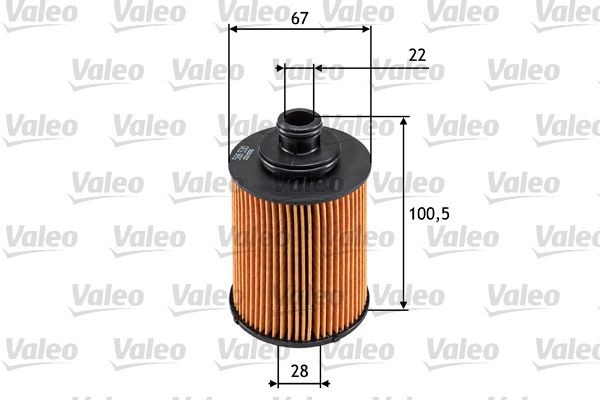 OEM-quality VALEO 586530 Engine oil filter