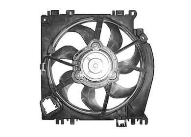 VAN WEZEL with radiator fan shroud, with electric motor Cooling Fan 4331747 buy