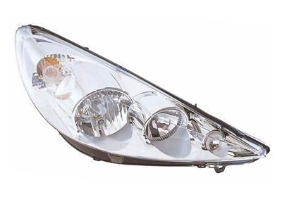 VAN WEZEL 4032962 Headlight Right, H7, H1, Crystal clear, for right-hand traffic, with motor for headlamp levelling, PX26d