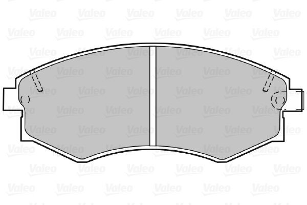 VALEO Brake pad kit 598051