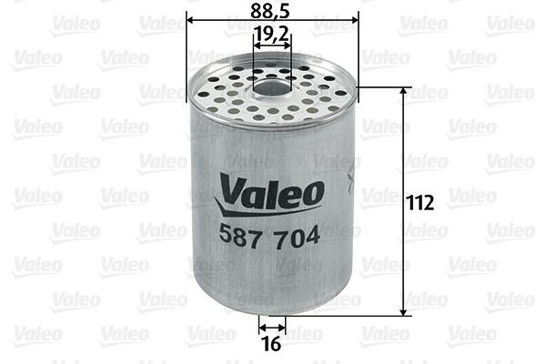 587704 Fuel filter 587704 VALEO Spin-on Filter
