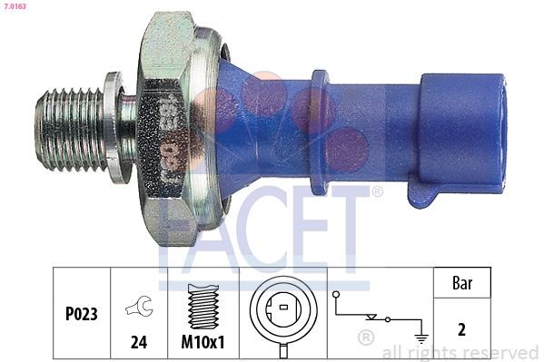 FACET 7.0163 Oil Pressure Switch JEEP experience and price