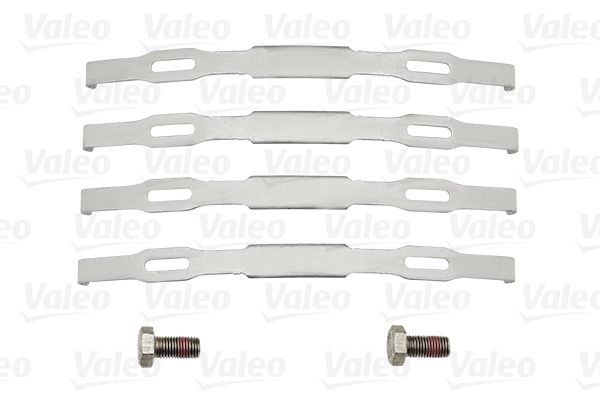 VALEO 29173 Disc pads OPTIPACK, excl. wear warning contact, with bolts/screws