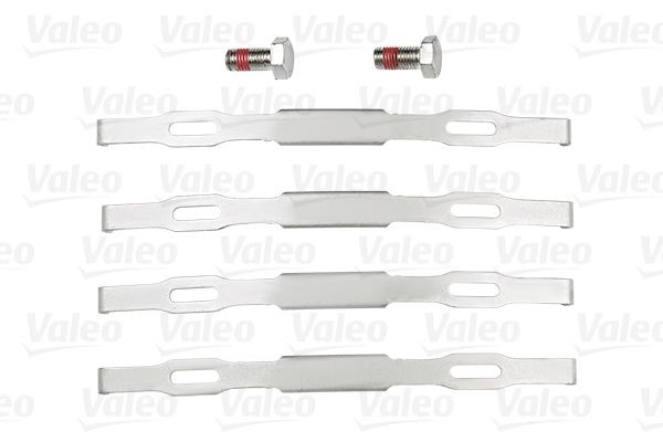 VALEO 29177 Disc pads OPTIPACK, Rear Axle, excl. wear warning contact, with bolts/screws