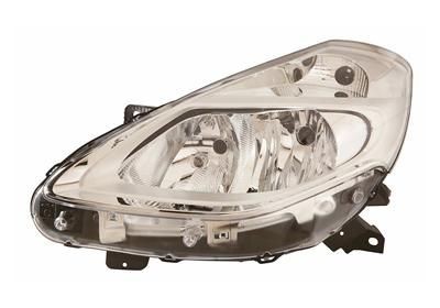 VAN WEZEL 4333961 Headlight Left, H7/H7, Crystal clear, for right-hand traffic, without motor for headlamp levelling, PX26d