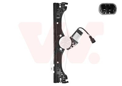 Fiat 500 Sensors, relays, control units parts - Window regulator VAN WEZEL 1604261