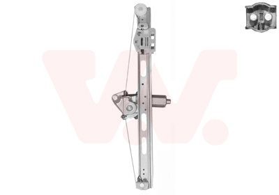 VAN WEZEL Left Front, Operating Mode: Electric, with electric motor, without comfort function Window mechanism 3014261 buy