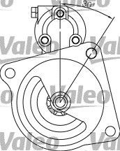 VALEO Starter motors 455518