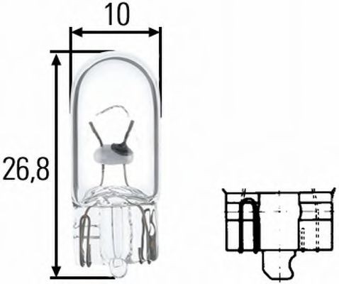 Great value for money - HELLA Bulb 8GP 003 594-128