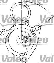 VALEO Starter motors 455688