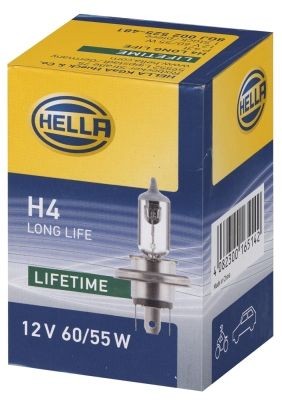 H4 LL HELLA H4, 12V, 60/55W Bulb, headlight 8GJ 002 525-481 buy