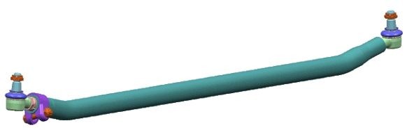 LEMFÖRDER with accessories Cone Size: 26mm, Length: 1680mm Tie Rod 34595 01 buy