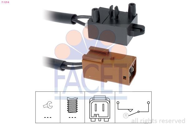 Citroën Switch, clutch control (cruise control) FACET 7.1214 at a good price