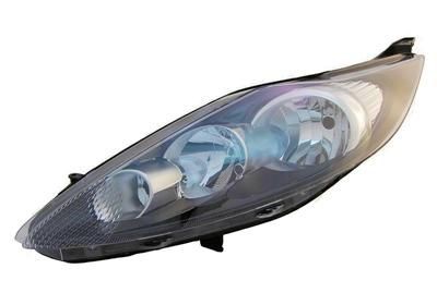 VAN WEZEL 1807961 Headlight Left, H7, H1, Crystal clear, with low beam, with indicator, with position light, for right-hand traffic, with motor for headlamp levelling, PX26d
