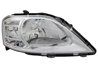 VAN WEZEL 1516942 Headlight Right, H4, Crystal clear, for right-hand traffic, without motor for headlamp levelling, P43t