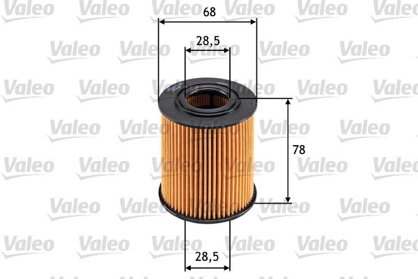 OEM-quality VALEO 586528 Engine oil filter