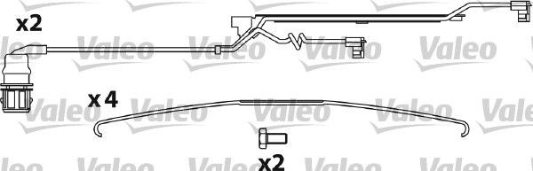 VALEO Brake pad kit 541724