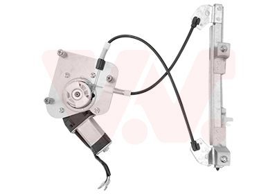 VAN WEZEL 0156264 Window regulator Right Rear, Operating Mode: Electric, with electric motor, without comfort function