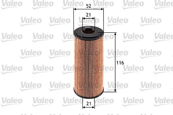 Great value for money - VALEO Oil filter 586514