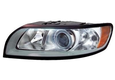 VAN WEZEL 5947961 Headlight Left, H7, H9, yellow, for right-hand traffic, with motor for headlamp levelling, PX26d, PGJ19-5