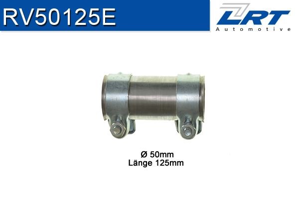 LRT RV50125E Pipe Connector, exhaust system