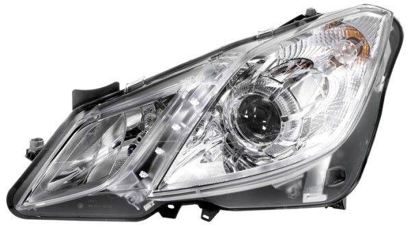HELLA 1EL 009 647-971 Headlight Left, H7/H7, W5W, DE, Halogen, 12V, with indicator, with position light, with low beam, with high beam, for right-hand traffic, with bulbs