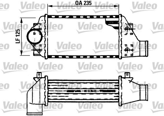 RAS027 VALEO Aluminium Intercooler, charger 816764 buy