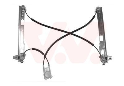 VAN WEZEL 4327262 Window regulator Right Front, Operating Mode: Electric, without electric motor
